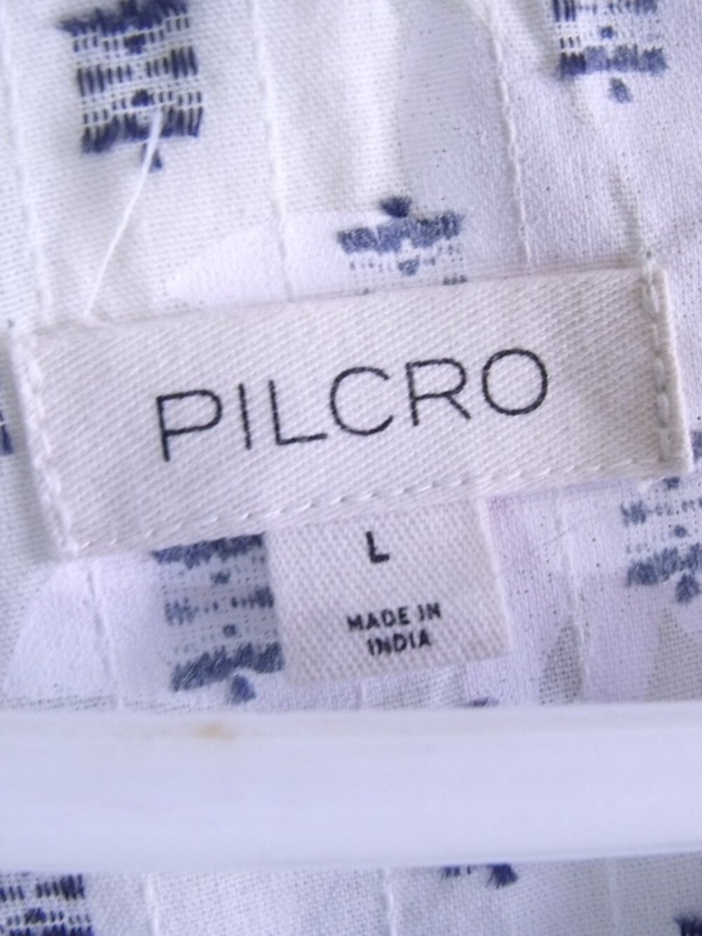 Pilcro Clip Dot Pullover Babydoll Top - Picture 4 of 6